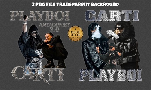 Playboi Carti T-shirt Design PNG File, Am I Music Antagonist Design (digital Download) - Etsy