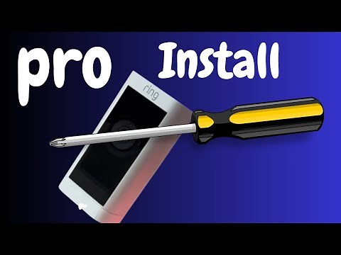 installation guide, for ring stick up cam pro