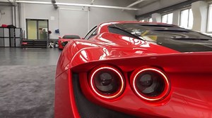 法拉利F8 Tributo静态展示，太完美一艺术品了