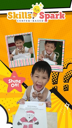 📅 Nov 17 — Ethan Today was filled with energy and imagination as we explored the fun world of it and they, strengthening language skills through play and discovery. Our community lesson brought everyone together, reminding us how each person adds something special to the group. And the highlight of the day? Build Your Own Santa — a burst of creativity, giggles, and holiday magic as Ethan crafted his very own jolly masterpiece. A day full of learning, connection, and festive cheer! 🎄✨ Note: Thi