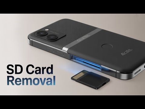 #HowTo - Remove the SIM SD Card from the Alcatel GoFlip 3