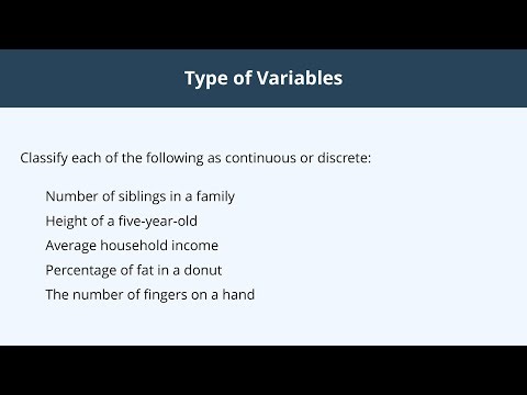 Type of Variables - 3