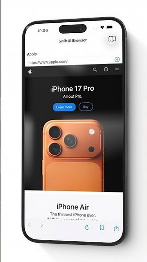 🚀 Unlock Your SwiftUI Skills: Build a Powerful Web Browser! 🛠️🌐