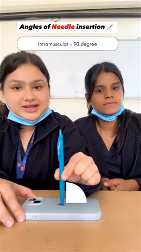 MountMedicoRN (MMRN) | Angle of needle insertion 💉✅ Injection types and angles Intradermal 5–15 degree angle, injected into the upper third of the forearm,... | Instagram