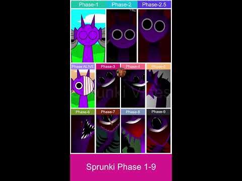 Incredibox Sprunki All PHASES From 1 - 9 #sprunki #incredibox #sprunkimod | Live-58