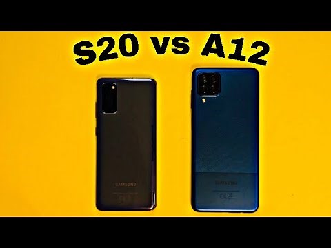 Samsung Galaxy S20 vs Samsung Galaxy A12
