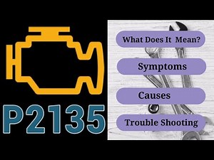 DTC P2135 Overview: Throttle/Pedal Position Sensor/Switch "A"/"B" Voltage Correlation