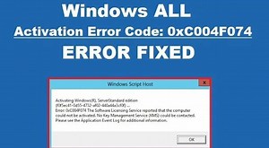 How to Fix Office Activation Error Code 0xC004F074