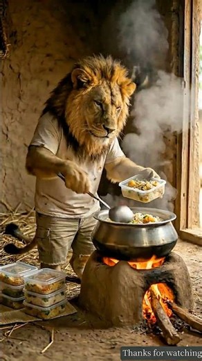 The manager made fun of the poor Lion chef ….