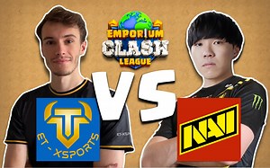 ECL决赛巅峰对决！1小时无缝剪辑NAVI 两回合大战 ET-XSPORTS【部落冲突】