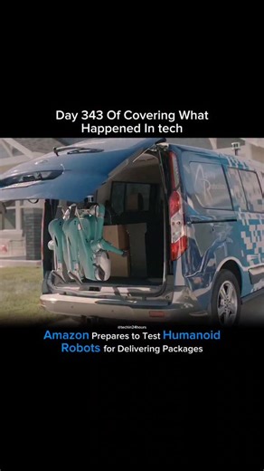 Tech in 24 hours on Instagram: "Amazon is developing software for humanoid robots that could eventually take the jobs of delivery workers, The Information reported on Wednesday, citing a person familiar with the matter. Amazon is completing construction of a “humanoid park,” an indoor obstacle course at one of the company’s San Francisco, California offices, where it will soon test such robots Join Telegram(link in bio) to get source link 🔗 #tech #techenthusiast #technews #technology #techgeek 