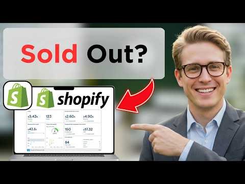 How To Remove Sold Out In Shopify Tutorial (Full Guide 2026)