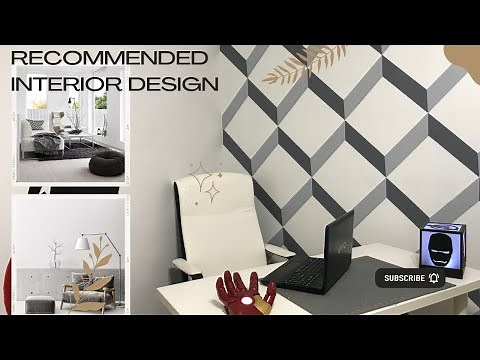 COMO PINTAR UNA PARED EN 3D FACIL #1 EDITADO l PINTURA 3D l 3D wall texture design