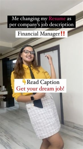 Mrinalini Minal | MBA | Corporate | Career on Instagram: "Fact check: If your resume doesn’t match the job description, it’s just a wasted opportunity‼️ 🚀Here’s how to tailor your resume to fit the JD perfectly: 1️⃣ Analyze the JD: Break down the job description to understand the key requirements. 🎯Ex: If the role demands strong project management, highlight your experience leading a project that delivered results within deadlines. 2️⃣ Highlight Relevant Skills: Tailor your skills section to m