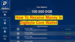 How To Receive Money In Digibyte Core Wallet | Digibyte Wallet Tutorial