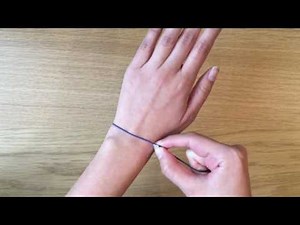 Tutorial: Tie bracelets