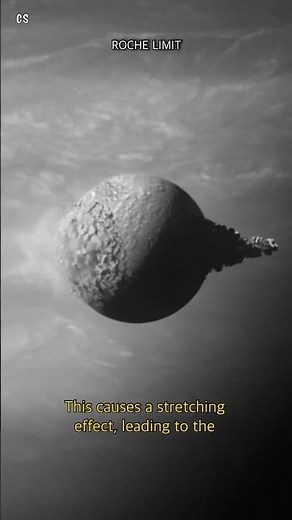 The Roche Limit - The Gravitational Tug-of-War That Tears Apart Moons