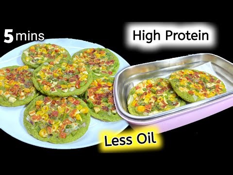 5 Minutes High Protein Tiffin Recipes | Healthy Breakfast Ideas | Kids Lunchbox Recipes | Nashta