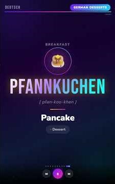 Learn German Desserts 🍰 | Fun & Easy German Vocabulary (Food Lovers Must Watch!)