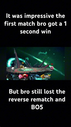 POV: You win the BO5 in stamina mode despite starting with 1 tenth your opponents HP #smashbros