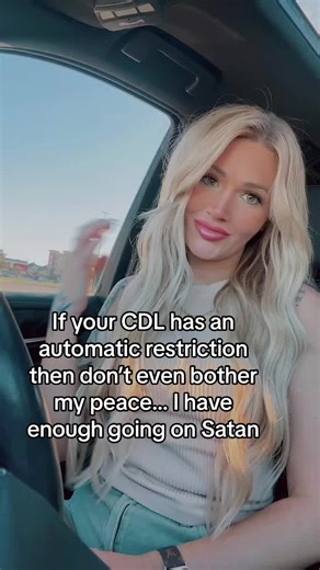 CDL Automatic Restriction: Don't Bother My Peace