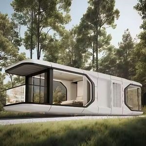 [Hot Item] Durable Luxury Living Modern Waterproof Custom Space Capsule Container House