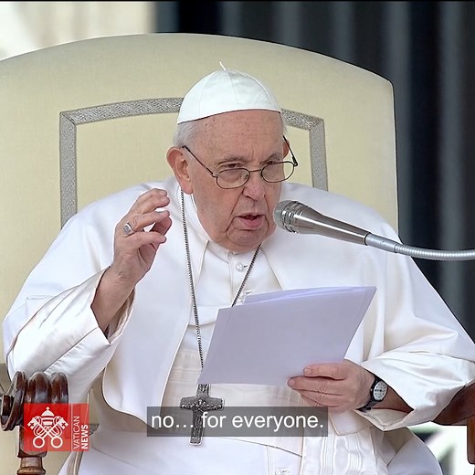 15K views · 2.1K reactions | God’s love is for everyone! At today’s General Audience, Pope Francis reminds us that God has an infinite amount of love for each person and excludes no one. https://www.vatican.va/content/francesco/en/audiences/2023/documents/20230308-udienza-generale.html | Vatican News | Facebook