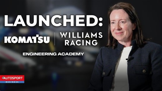Williams launches Engineering Academy alongside partner Komatsu