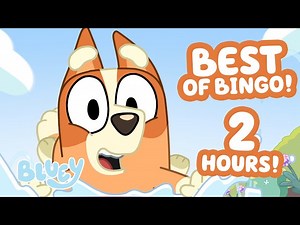 🔴LIVE: Best of Bingo! ✨ 🧡 | 2 HOURS of Bluey and Bingo Playtime and Life Lessons | Bluey - Videos For Kids