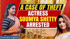 Soumya Shetty, budding Telugu actress and social media star arrested...