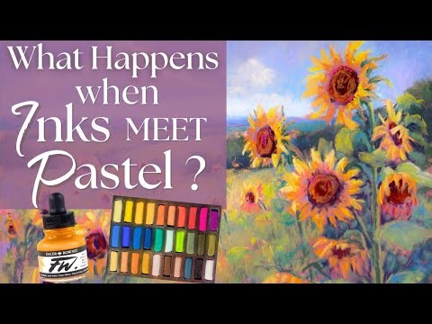 Elevate Your Soft Pastel Flowers with This Secret Ink Trick! Watch the Glow Happen!