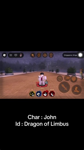 Dragon of Limbus Character Showcase in Roblox