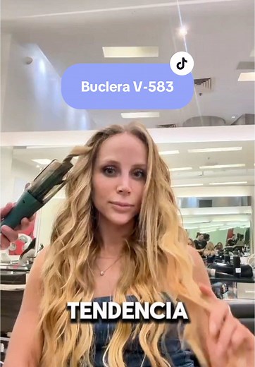Rizos Perfectos en Minutos con la Buclera V-583 VGR