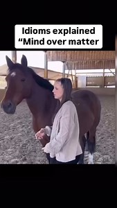 15K views · 78 reactions | Mind over matter - This idiom means that...
