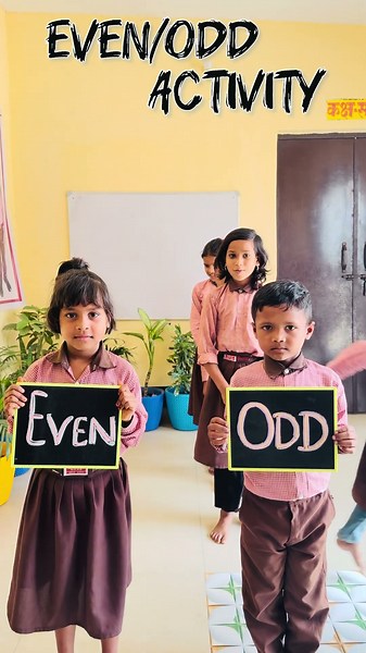 Even/ odd activity #viralvideo #kidseducatio #kidsvideo #school