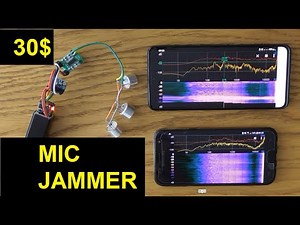 Simplest, cheapest, effective DIY ARDUINO ultrasonic Microphone Jammer / DIY ultrasound Audio Jammer