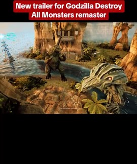 New Godzilla: Destroy All Monsters Melee remastered Gamescom trailer