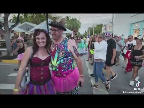 Tutu Tuesday Parade 🎉💃 Fantasy Fest 2024 - Key West