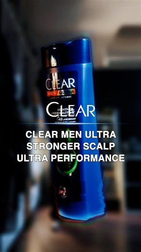Stronger Scalp, Ultra Performance dengan CLEAR Men Ultra! 3X cooling factor, 3X scalp barrier defense, 3X perlindungan ultra dari minyak dan ketombe! #CLEARlyULTRA #ScalpTok | CLEAR