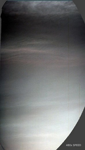 Cloudgazing... on Mars! ☁️ NASA’s Curiosity Mars Rover captured these colorful clouds drifting across the Martian sky. The iridescent, carbon dioxide ice formations offer clues about Mars' atmosphere and weather: https://go.nasa.gov/3Qgq9dw | NASA - National Aeronautics and Space Administration