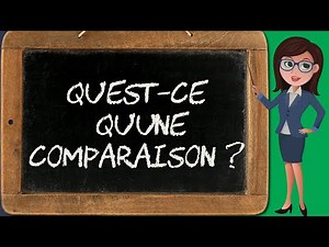 La comparaison (figures d'analogie 3/11)