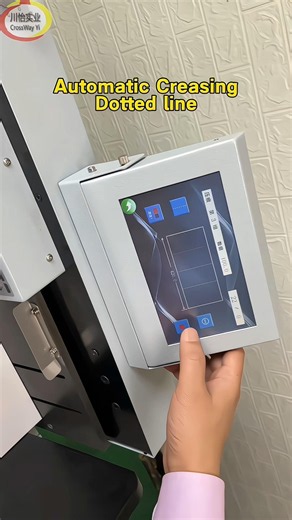Fast speed Automatic Paper Creasing Machine For Papers
