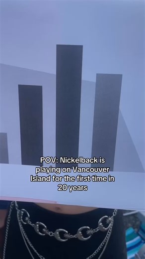 Look at this graph 📊! Had the best time at @nickelback at @laketownamphitheatre last night! -Jo #vancouverisland #nickelback | 102.3 The Wave