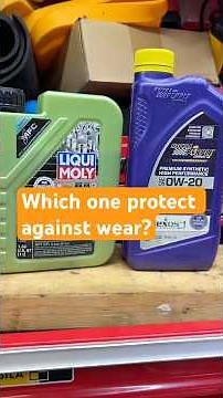 Liqui moly vs royal purple which one protects better against wear? Testing the only way to find out