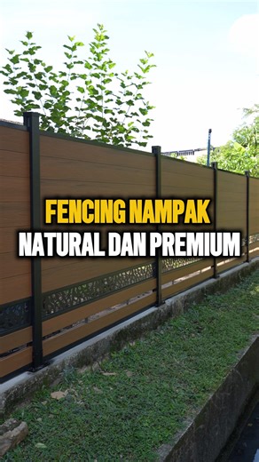 Project : Fencing 🏡 Code : Burma Teak Installation with Maze Concept 📍 Batu Caves, Selangor #mazeconcept #fencing #installationpanel #pagar #RumahLamaJadiBaru
