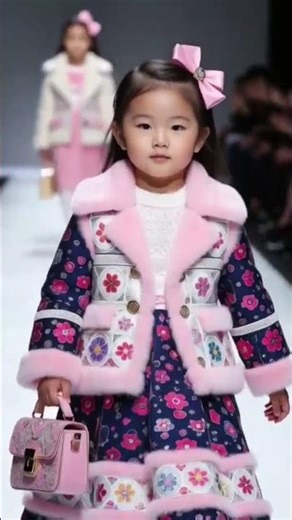 Korean Baby Girl Runway Fashion Show | Korean Cutest Model