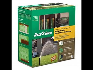 Rain Bird 32ETI In-Ground Automatic Sprinkler System Kit (Review) (part 1 of 2)