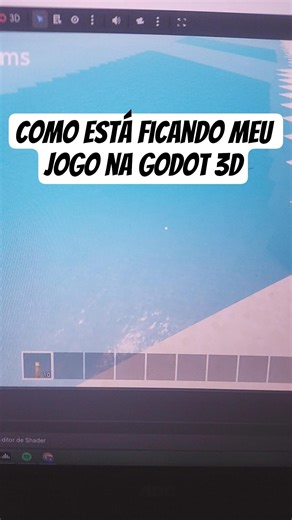Como ficou meu jogo 3D nessa nova versão #godot4 #tutorial