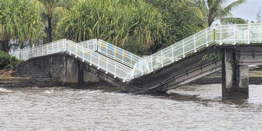 Hilo’s Coconut Island bridge to be fully replaced after collapsing