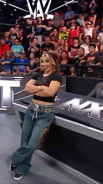 Thea Hail AND Jaida Parker both got some revenge on Nattie 🤭 #WWENXT